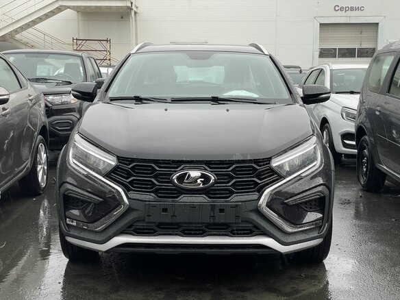 2026 Lada (ВАЗ) Vesta SW Cross I Рестайлинг (NG), чёрный - вид 1