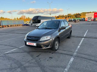 2015 Lada (ВАЗ) Granta I, коричневый, 320000 рублей, вид 2