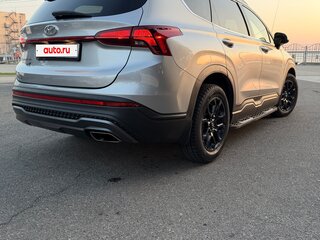 2022 Hyundai Santa Fe IV Рестайлинг, серебристый, 3950000 рублей, вид 3