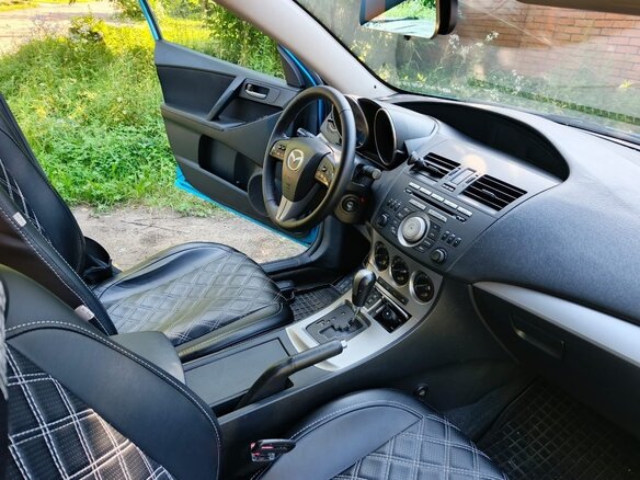 2011 Mazda 3 II (BL), голубой, 650000 рублей - вид 13