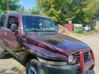 1999 SsangYong Korando II, красный, 490000 рублей, вид 1