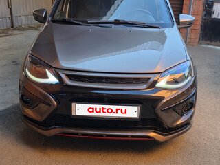 2018 Lada (ВАЗ) Kalina Sport II, коричневый, 890000 рублей, вид 1