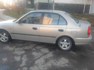 2008 Hyundai Accent ТагАЗ II, бежевый, 490000 рублей, вид 3