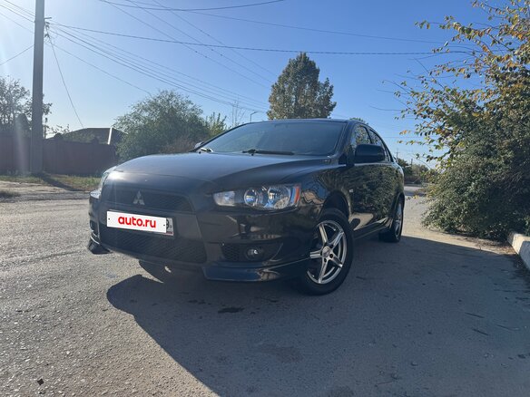2008 Mitsubishi Lancer X, чёрный