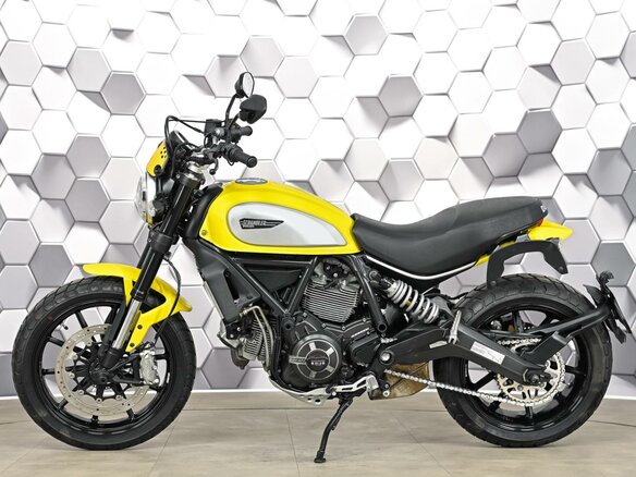 2015 Ducati Scrambler 800, жёлтый, 469000 рублей - вид 3