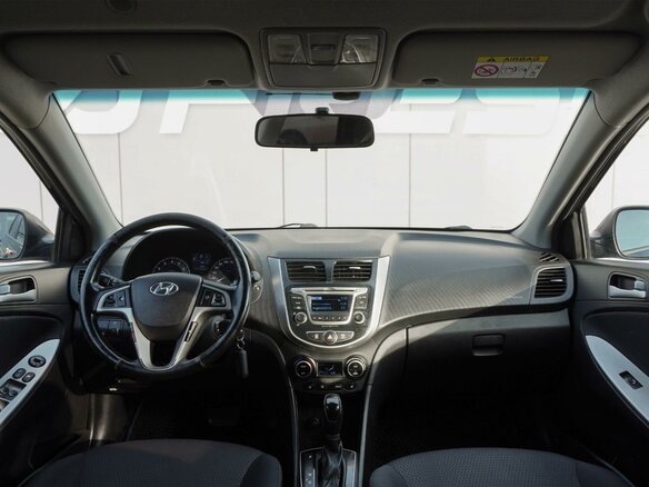 2014 Hyundai Solaris I Рестайлинг, чёрный - вид 5
