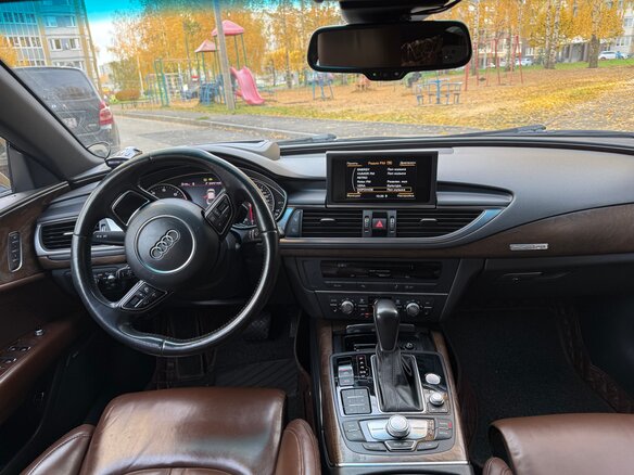 2015 Audi A7 I (4G) Рестайлинг, серый, 2400000 рублей - вид 8