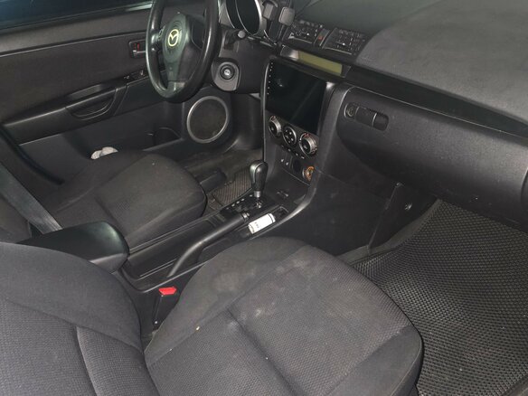 2007 Mazda 3 I (BK) Рестайлинг, синий - вид 4
