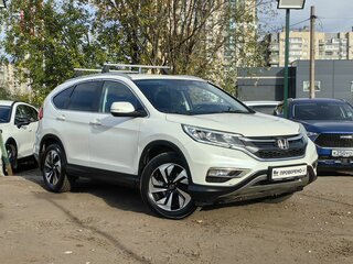 2015 Honda CR-V IV Рестайлинг, белый, 1679000 рублей, вид 3