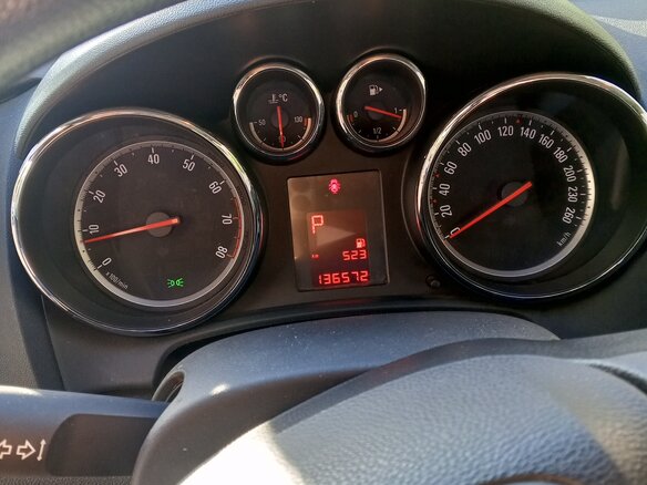 2011 Opel Astra J, чёрный - вид 7