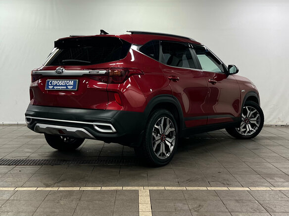 2021 Kia Seltos I, красный, 2200000 рублей - вид 3