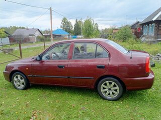 2006 Hyundai Accent ТагАЗ II, красный, 295000 рублей, вид 5