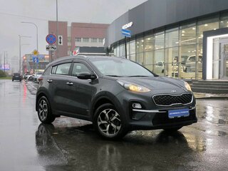 2019 Kia Sportage IV Рестайлинг, серый, 1765000 рублей, вид 3