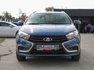 2019 Lada (ВАЗ) Vesta SW I, синий, 1029000 рублей, вид 3