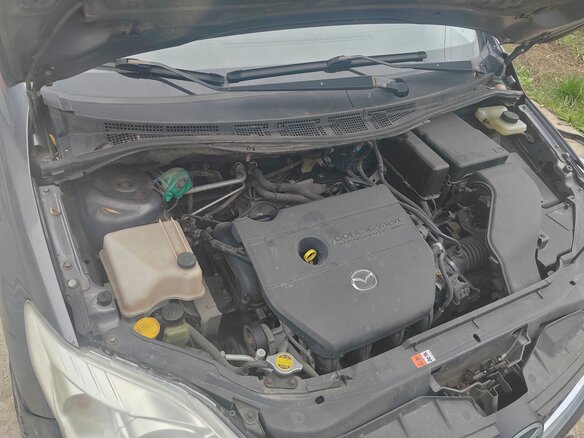 2008 Mazda 5 I (CR) Рестайлинг, серый, 430000 рублей - вид 12