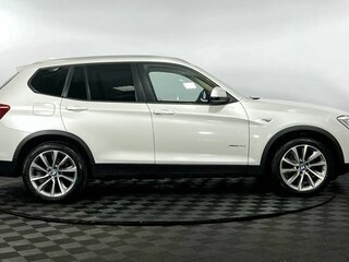 2015 BMW X3 20d xDrive II (F25) Рестайлинг, белый, 2490000 рублей, вид 4