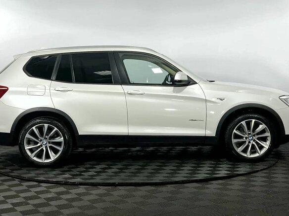 2015 BMW X3 20d xDrive II (F25) Рестайлинг, белый - вид 4
