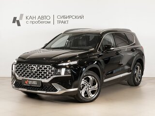 2022 Hyundai Santa Fe IV Рестайлинг, чёрный, 3652400 рублей, вид 1