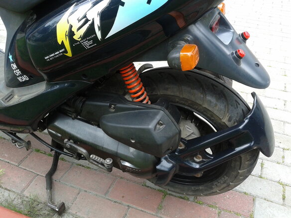 1998 Sym Jet 4 50, чёрный, 52000 рублей - вид 8