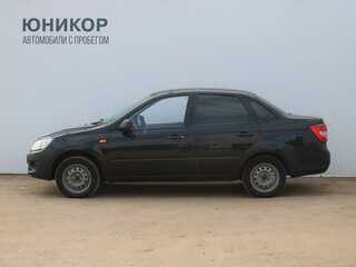 2013 Lada (ВАЗ) Granta I, чёрный, 180000 рублей, вид 2