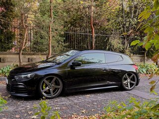 2009 Volkswagen Scirocco III, чёрный, 1277000 рублей, вид 3