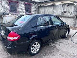 2008 Nissan Tiida I, чёрный, 399000 рублей, вид 3