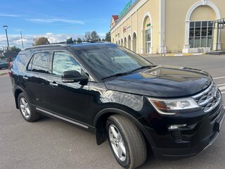 2018 Ford Explorer V Рестайлинг 2, чёрный, 2370000 рублей, вид 3