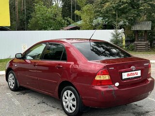 2006 Toyota Corolla IX (E120, E130) Рестайлинг, красный, 425000 рублей, вид 4