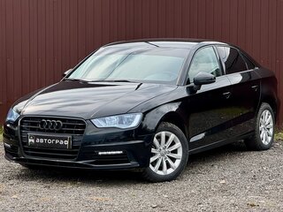 2014 Audi A3 III (8V), чёрный, 1049777 рублей, вид 1