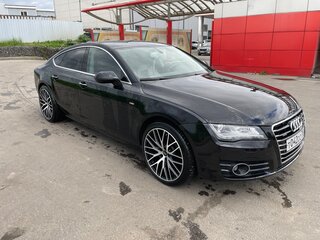 2010 Audi A7 I (4G), чёрный, 1800000 рублей, вид 4