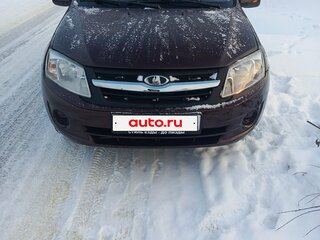 2012 Lada (ВАЗ) Granta I, красный, 340000 рублей, вид 1