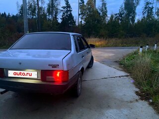 2003 Lada (ВАЗ) 21099, серебристый, 75000 рублей, вид 5