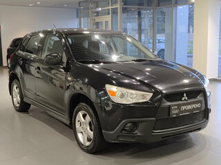 2011 Mitsubishi ASX I, чёрный, 740000 рублей, вид 3