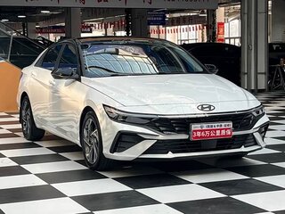 2023 Hyundai Elantra N Line VII (CN7) Рестайлинг, белый, 1445000 рублей, вид 1