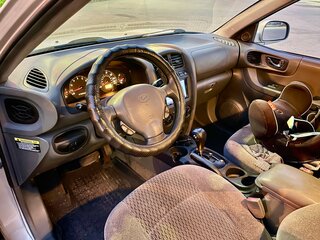 2004 Hyundai Santa Fe I, серебристый, 790000 рублей, вид 5