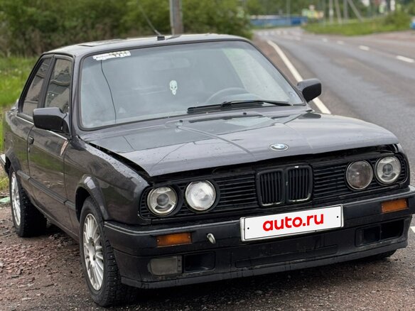 1989 BMW 3 серии 316i II (E30), серый, 500000 рублей - вид 2