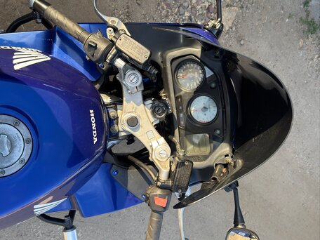 2001 Honda VFR 800, синий, 400000 рублей, вид 1