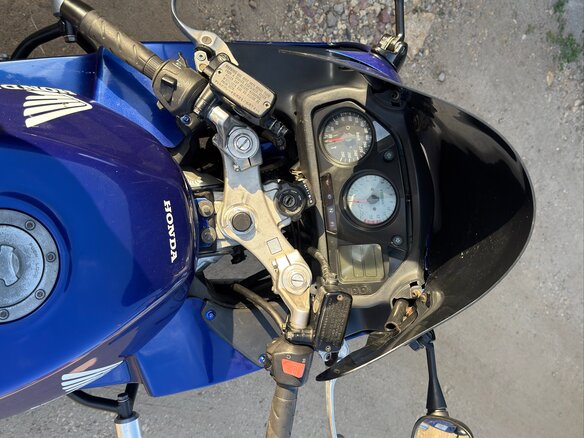 2001 Honda VFR 800, синий, 400000 рублей