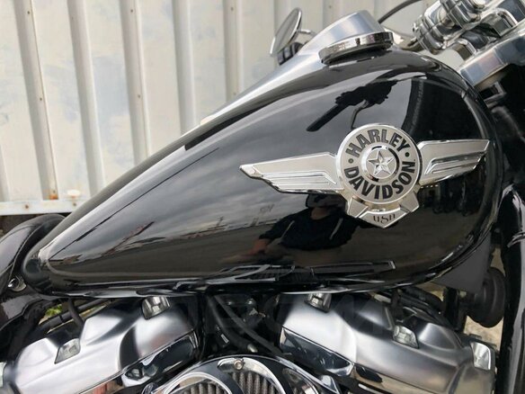 2017 Harley-Davidson Fat Boy, чёрный, 2150000 рублей - вид 17