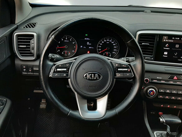 2021 Kia Sportage IV Рестайлинг, синий, 2419000 рублей - вид 13