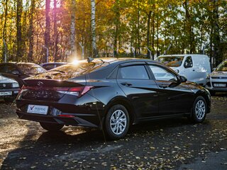 2021 Hyundai Elantra VII (CN7), чёрный, 1640000 рублей, вид 2