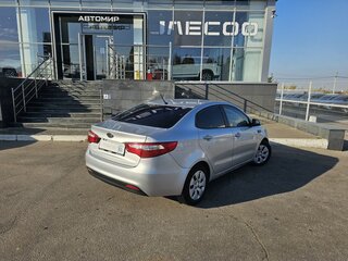 2012 Kia Rio III, серебристый, 655000 рублей, вид 5