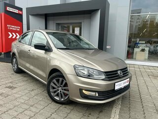2020 Volkswagen Polo V Рестайлинг, коричневый, 1395000 рублей, вид 1