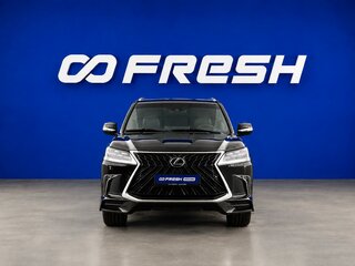 2017 Lexus LX 570 III Рестайлинг 2, чёрный, 7499077 рублей, вид 3