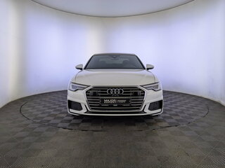 2021 Audi A6 45 TFSI V (C8), белый, 4250000 рублей, вид 2