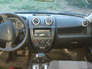 2013 Lada (ВАЗ) Granta I, серебристый, 385000 рублей, вид 5