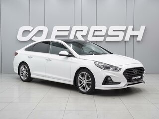 2017 Hyundai Sonata VII (LF) Рестайлинг, белый, 2170000 рублей, вид 1