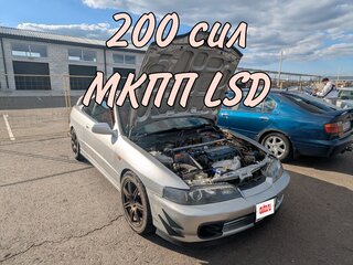 1999 Honda Integra III Рестайлинг, серебристый, 450000 рублей, вид 1