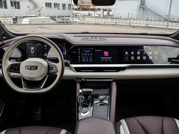2024 Geely Monjaro (Xingyue L) I, чёрный, 3467000 рублей - вид 14