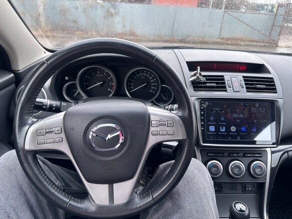 2007 Mazda 6 II (GH), чёрный, 950000 рублей - вид 13
